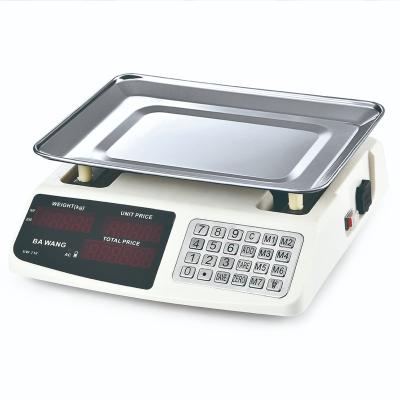 China 40kg Load Cell Scale Use For Supermarket, Vegetable Shop ACS-718 for sale