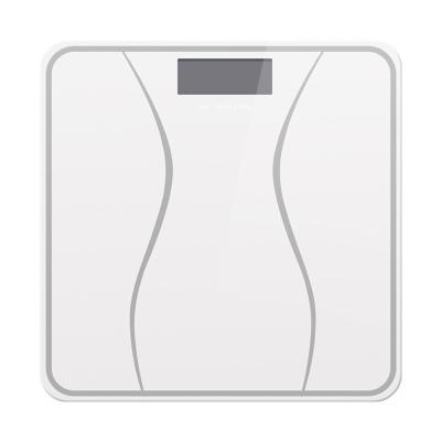 China Hot Sale 180Kg Glass Scale Adult Weight Electronic Digital Scale Weighing Bathroom Scale 28*28cm for sale