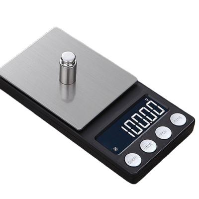 China 100g 200g 500g Mini Digital Pocket Scales Diamond 15.2cm*7.7cm*2.5cm Jewelry Gram Scale Balance Gram Scale for sale