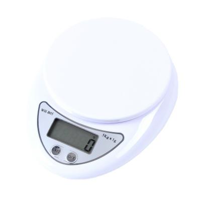 China Kitchen Scales 5kg 0.1g ABS Plastic Material Weighing Electronic Food Scale Digital Food Kitchen Scale for sale