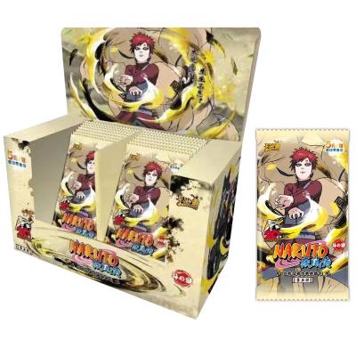 China Wholesale Plastic 36/48 Box Narutoes Card Box Full Set Kayou Collectible Shippuden Soldier Chapter Star Heritage Hokage Card for sale