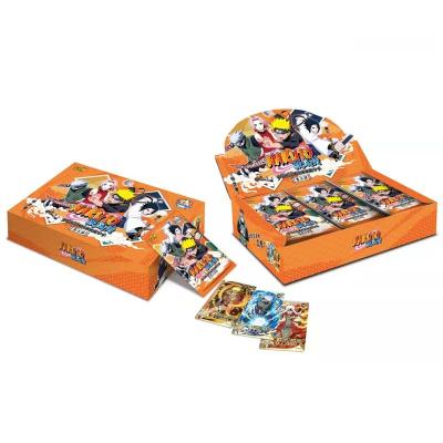 China Wholesale 48 Plastic Box Narutoes Card Box The Full Set Kayou Collection Shippuden Soldier Chapter Star Heritage Hokage Card for sale