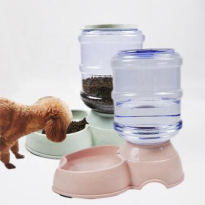 China Automatic Pet Feeder and Automatic Water Food Feeder for Dogs Cats Easily Clean Self Feeding for Pets Small Large Puppy Kitten for sale