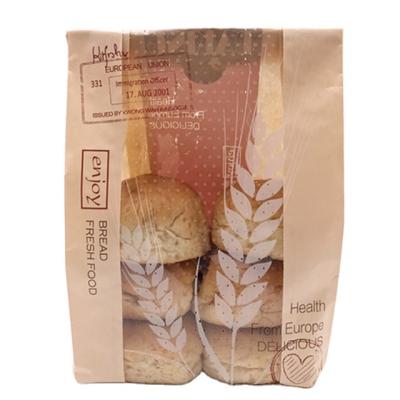 China BREAD PAPER BAG PACKING BAKERY COOKIES BAN TOAST BAGUETTE PLASTIC PAPER BAGS en venta