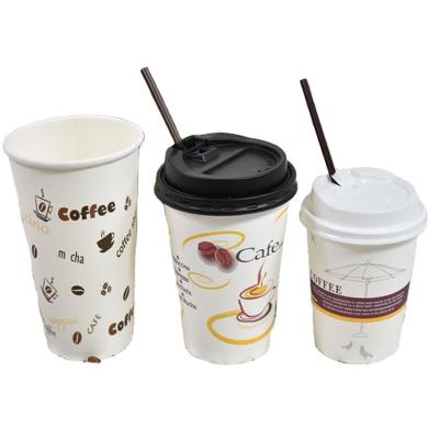 China China Free Sample Design Food Grade Disposable Paper Raw Materials Coffee Cups Paper Double Wall for sale