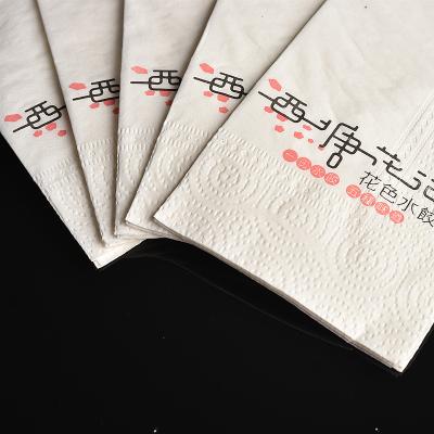 China virgin Super Absorbent Dinner paper napkin for restaurant customized napkin tissue paper printed lunch napkins for sale