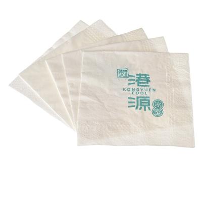 China wholesale adult virgin Super Absorbent Cocktail for restaurant serviettes custom logo printed paper napkins for sale