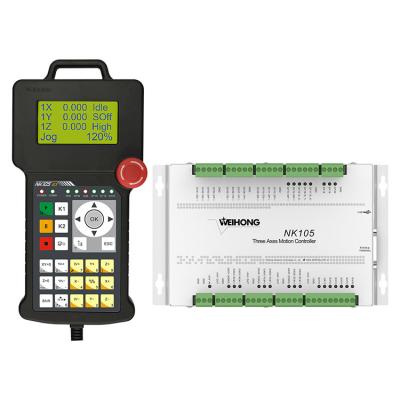 China NK105 Woodworking Engraving Center CNC Control 3 Axis CNC Controller For Router Lathe and Turning Machine for sale