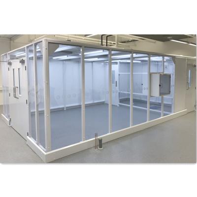 China Keep Workplace Mini Portable Clean Room Dust Free Modular Soft Wall Clean Booth for sale