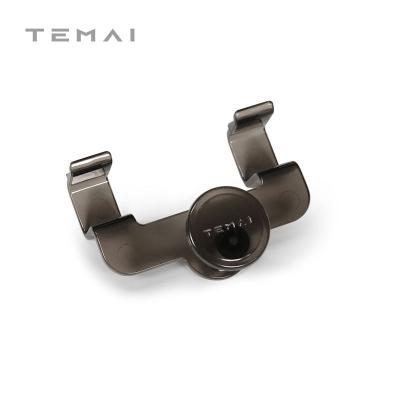 China Black Color TEMAI ModelY CAR Single Hooks Purse Plastic Main Chain Hook Trunk Hook For Tesla Car for sale