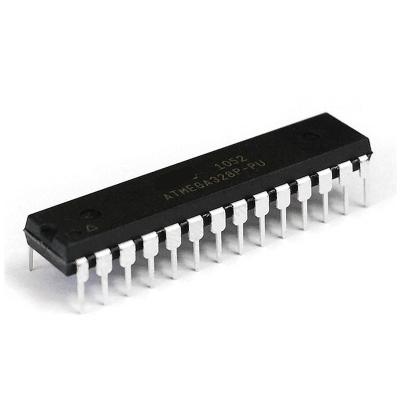 China New Original Atmega328 Atmega328P Atmega328 P-U Microcontroller IC Electronic Component Atmega328P-PU 8-bit DIP28 for sale