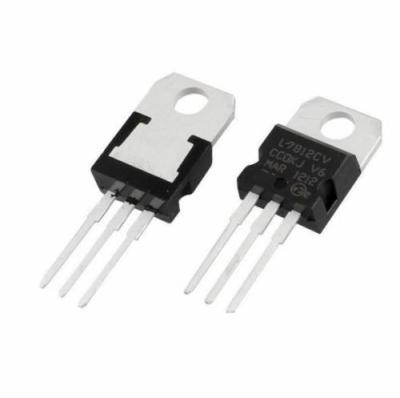 China New Original General Purpose Chips Voltage Regulator IC Positive Fixed 1 Output 1.5A TO-220 L7812CV for sale