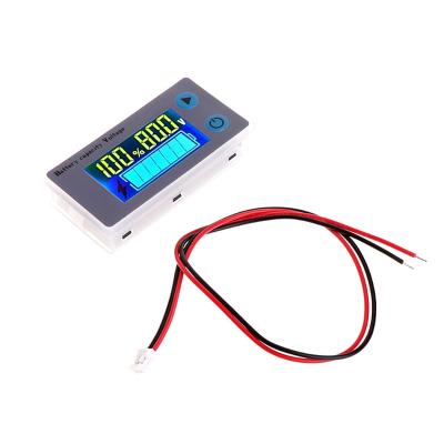 China Universal DC10-100V Digital Voltmeter Voltage Tester Monitor LCD Display Car Acid Lead Lithium Battery Capacity Indicator JS-C33 JS-C33 for sale