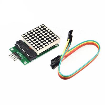 China MAX7219 8x8 Dot Matrix Display Module MCU LED Driver Module Kit for Arduinos MAX7219 for sale