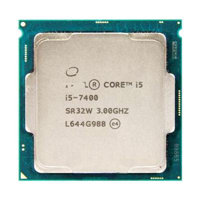 China Quad-Core Socket LGA1151 65W 6MB Cache 3.0GHz ITL Used Notebook i5 i7 Desktop Laptops Core i5 7400 Processor for sale