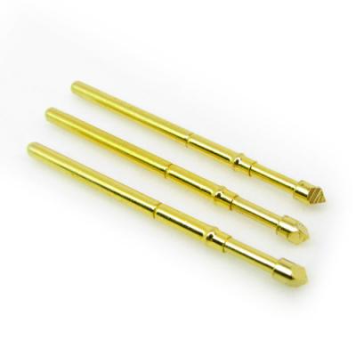 China Diver - Coppy Spring Contact Probes PCB Test Pin Test Probe Connector Brass Pogo Pin Connector for sale