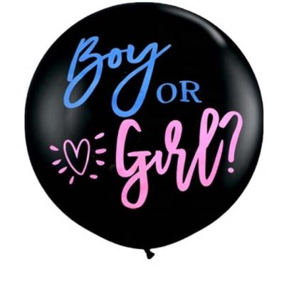 China 36 inch gender reveal party boy or girl balloon for sale