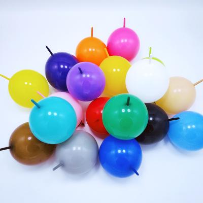 China wedding birthday party decoration 10 inch standard colors assorted latex link balloons for sale