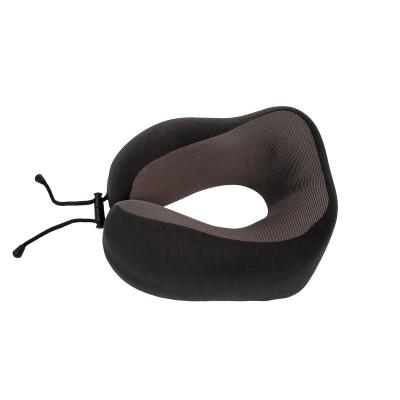 China Innovative Anti-Static Design U Shape Memory Foam Travel Neck Pillow with Carry Pouch for sale