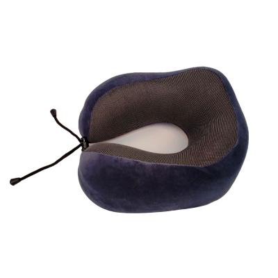 China Factory Anti-Static Sleeping Pillow Memory Foam Neck Pillow U Shaped Travel Camping for sale