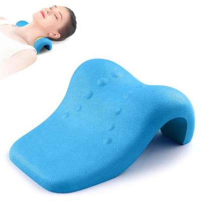 China Anti-Static Massage Pillow Breathable Polyester 100% Functional U-Shape Pillow for sale