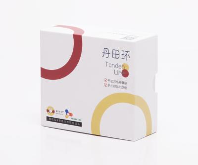 China Custom logo higt quality white paper packing box recyclable printed to reuse cardboard gift box for medicine for sale