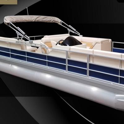 China Allhouse Aluminum Manufacturers New Aluminum Pontoon Boats And Luxury Boats Yacht for sale