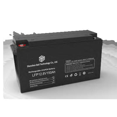 China Toys Boli Technology deep cycle 12V 150Ah lithium battery 12V 150Ah rechargeable solar Ion Battery 100Ah 200Ah 300Ah UPS EV rv battery for sale