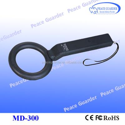 China Rechargeable Handheld Metal Detector Pinpoint Body Scanner MD-300 for sale