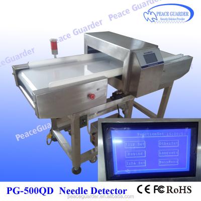 China Food Metal Detector .needle Conveyor Metal Detector Conveyor Food Needle Metal Detector With Color Touch LCD Screen for sale