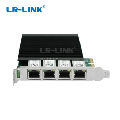 China Server 10M/100M/1000M PCI Express Quad Port 12V PoE Video Capture Card for sale