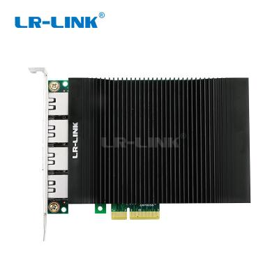 China Server LRES2005PT PCIe x4 1G 4*RJ45 Gigabit Quad Port Industry Ethernet Copper Card for sale