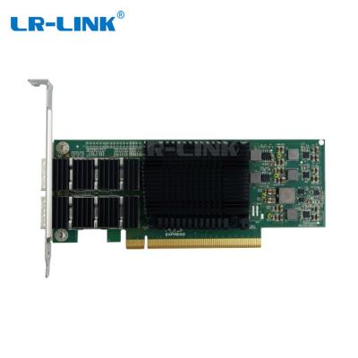 China Server PCI Express 4.0 x16 100 Dual Gigabit QSFP28 Network Card Based on Intel Chipset for sale