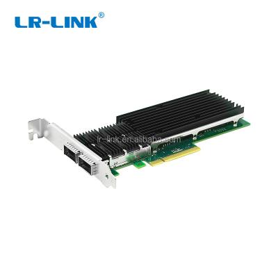 China QSFP+ 40 Dual Fiber Gigabit Ethernet LR-LINK PCI Express x8 40 Gigabit Ethernet Fiber Card Intel XL710BM2 Chip Wired Ethernet Network Cards Optical Dual Port Adapter for sale