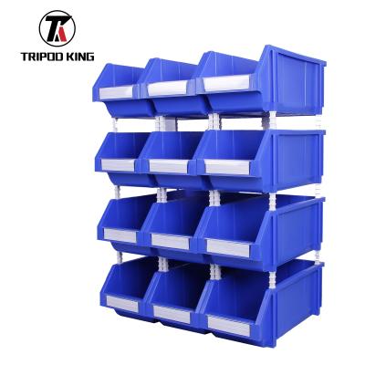 China Parts Storage & heavy duty stackable display bin rack for sale