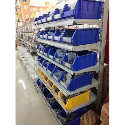 China Viable Bulk Stock Tool and Hardware Storage Stacking Hanging Picking Storage Rack Plastic Bin for sale