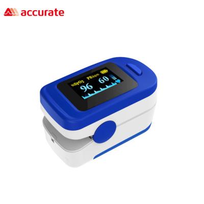 China Smart Medical Accurate Finger Pulse Oximeter Wireless Blood Oxygen Monitor for sale