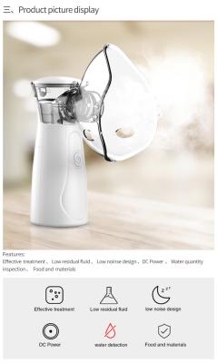 China Adults And Children Portable Asthma Nebulizer Quiet And Efficient Atomizer for sale