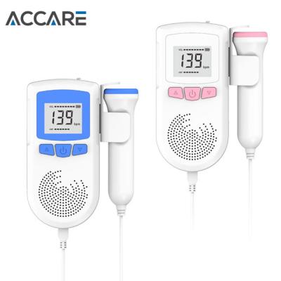 China Embarazo Doppler Monitor de latidos cardíacos, ultrasonido plástico Feto Doppler Monitor alivia la ansiedad de los padres en venta