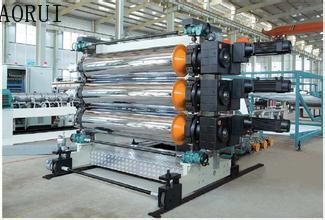 China PVC Plastic Sheet Extrusion Line For Medcine PVC Imitation Sheet Plastic Extruder for sale