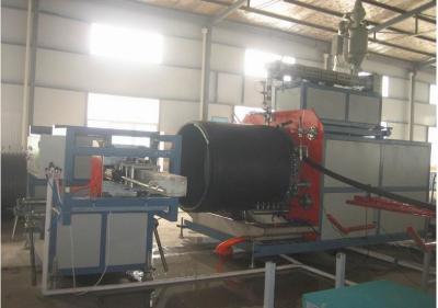 China HDPE Pipe Extrusion Machine Plastic Extrusion Line , hdpe Sprial Winding Pipe Production Line for sale