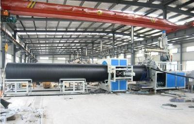 Cina Linea di plastica rinforzante a spirale dell'estrusione del tubo del carbonio, macchina del tubo del pe in vendita