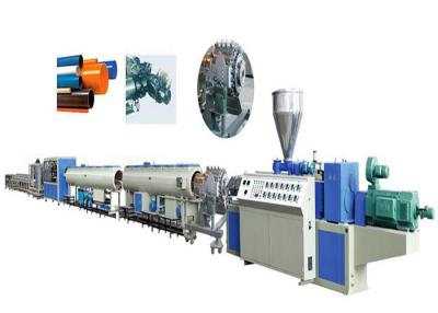 China Multi Section Vacuum System Twin Screw Extruder Pipe Extrusion Machine CE & ISO9001 for sale