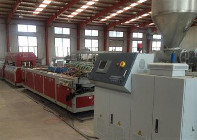 China WPC Profile Making Manufacturing Plastic Machine , Plastic Celling Profile Extrusion Machine for sale