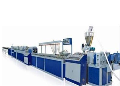 China PVC Plastic Profile Extrusion Line , UPVC Profile Extrusion Machine For Windows for sale