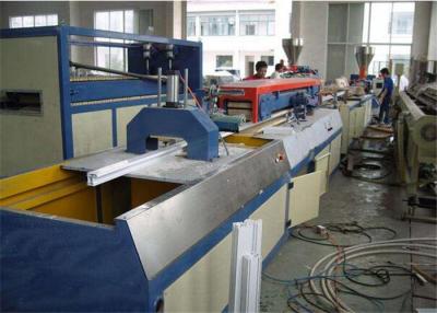 China UV Protective Plastic WPC Profile Production Line Extrusion Machine for Wood Door Board for sale