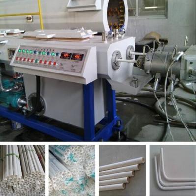 China PLC steuern Doppelschneckenextruder, 16-63mm PVC-Zwillings-Rohr-Verdrängungs-Maschine zu verkaufen