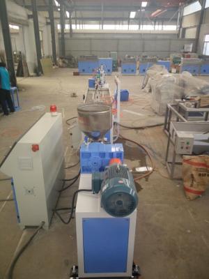 China Professional Plastic Profile Extrusion Line / PVC WPC Decking Profile Making Machine for sale