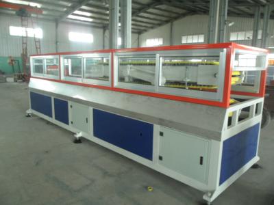 China Eco-friendly Plastic Profile Production Line , PP PE PVC Hollow Profile Extruder for sale