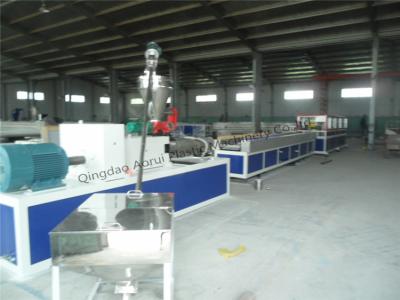 China Fully Automatic PVC Profile Production Line With Twin Screw, Plastic Profile Machine for sale